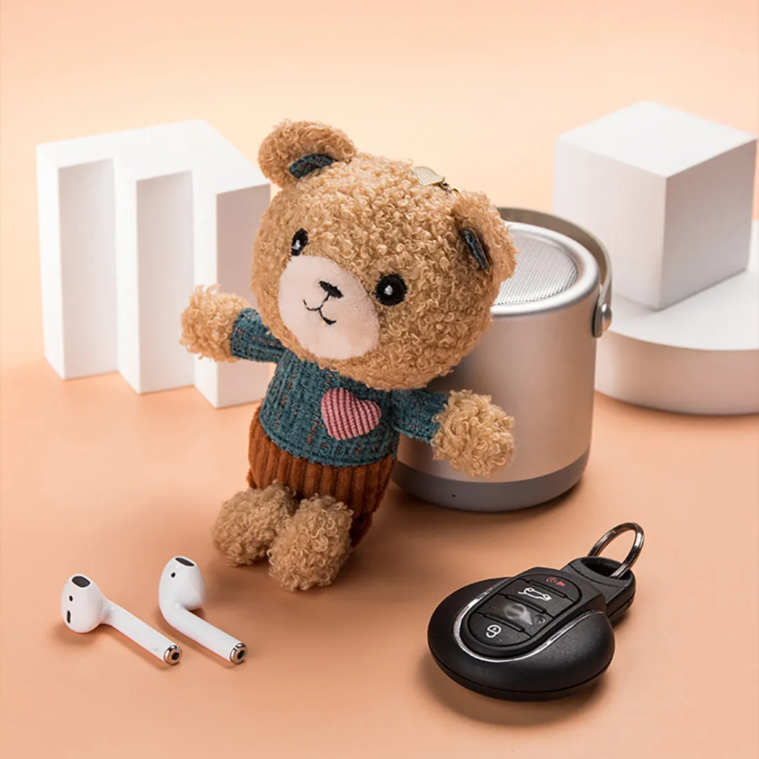 Adorable Bear Keychain