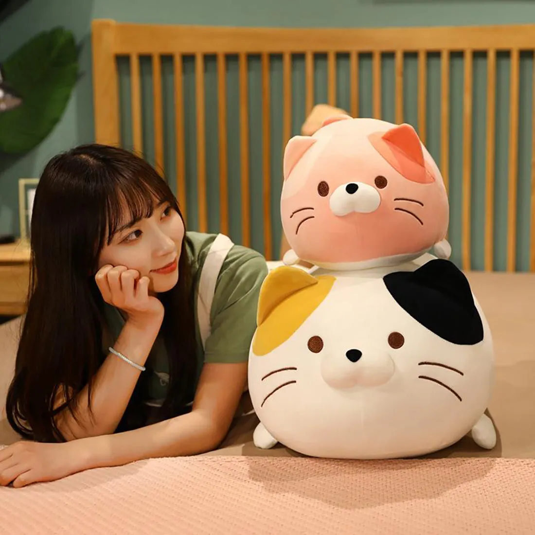 Adorable Chubby Cat Plush Toy