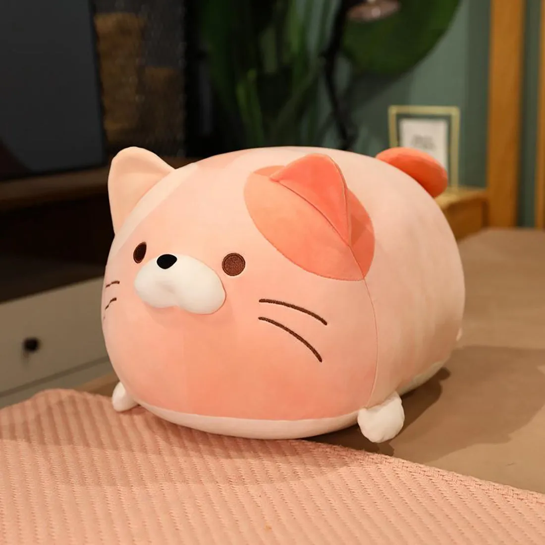Adorable Chubby Cat Plush Toy