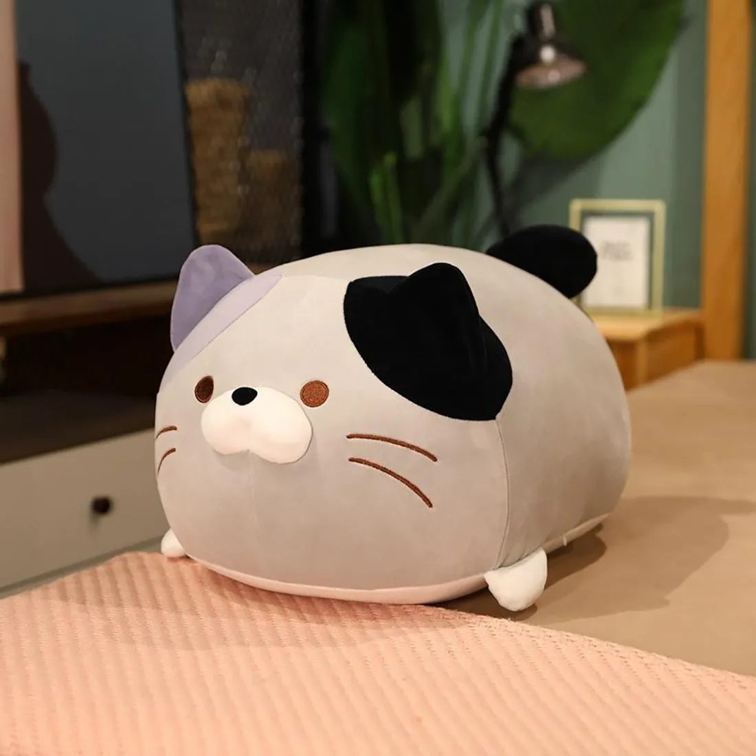 Adorable Chubby Cat Plush Toy