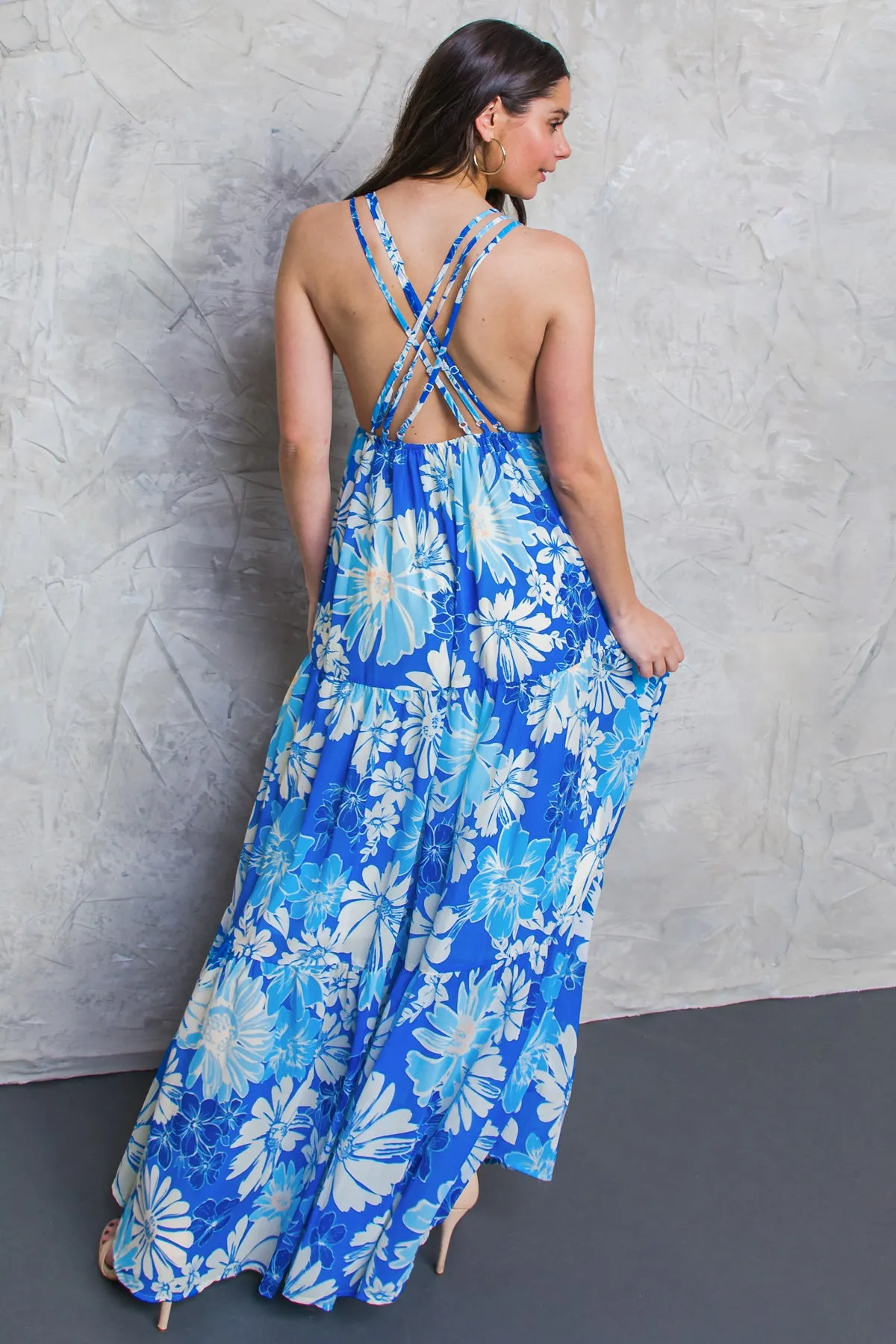 ADORABLE YOU WOVEN MAXI DRESS