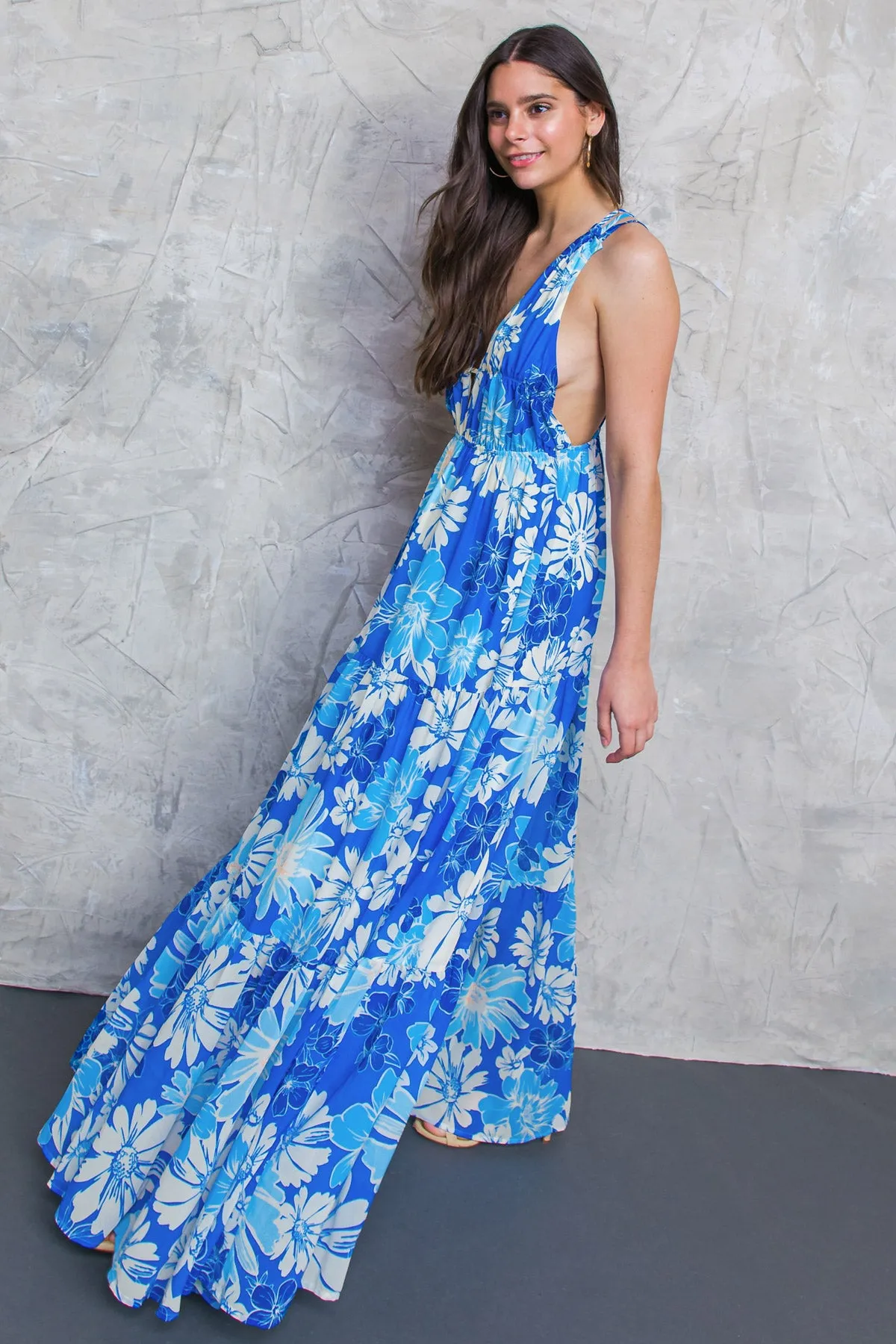 ADORABLE YOU WOVEN MAXI DRESS