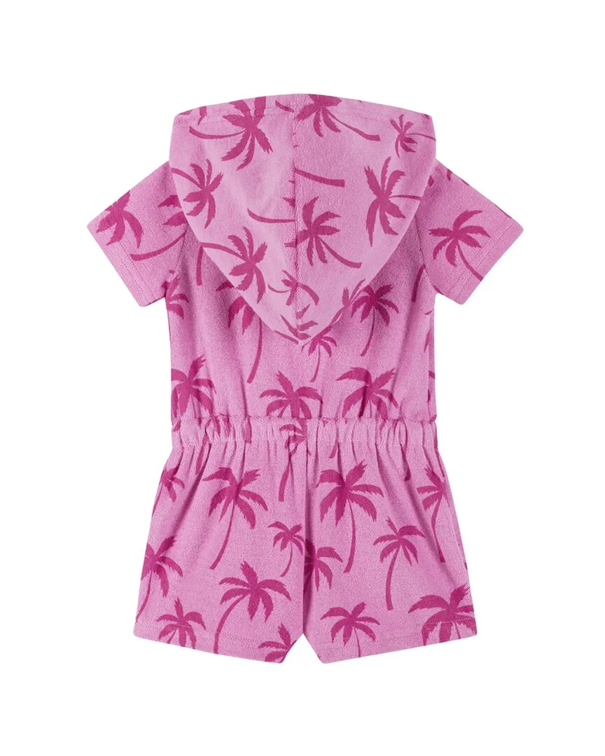 Andy & Evan French Terry Hooded Romper