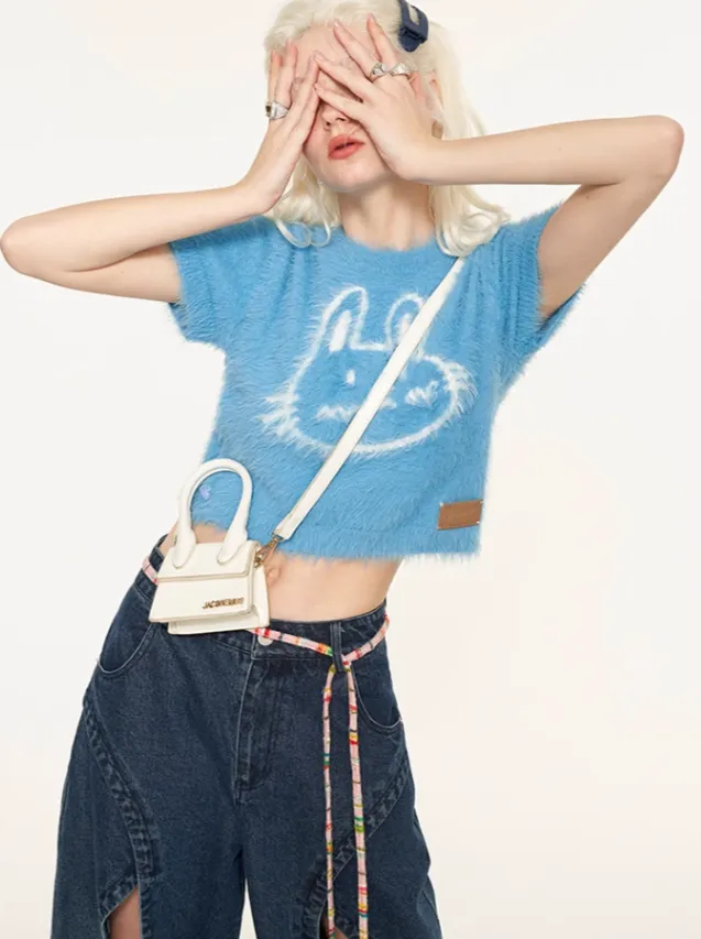 Animal Knit American Retro Summer