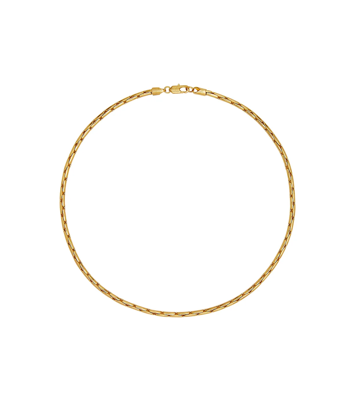 Boston Link Necklace in Gold