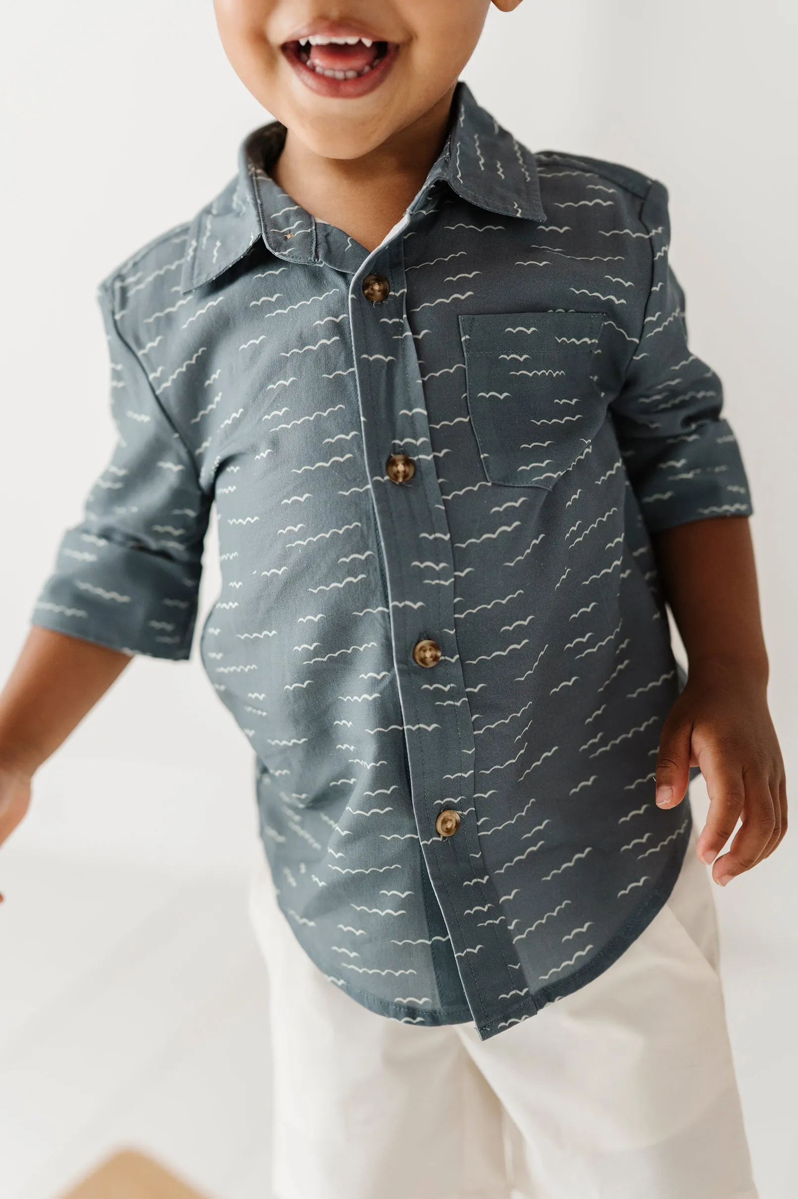 Boy's Button Up Shirt