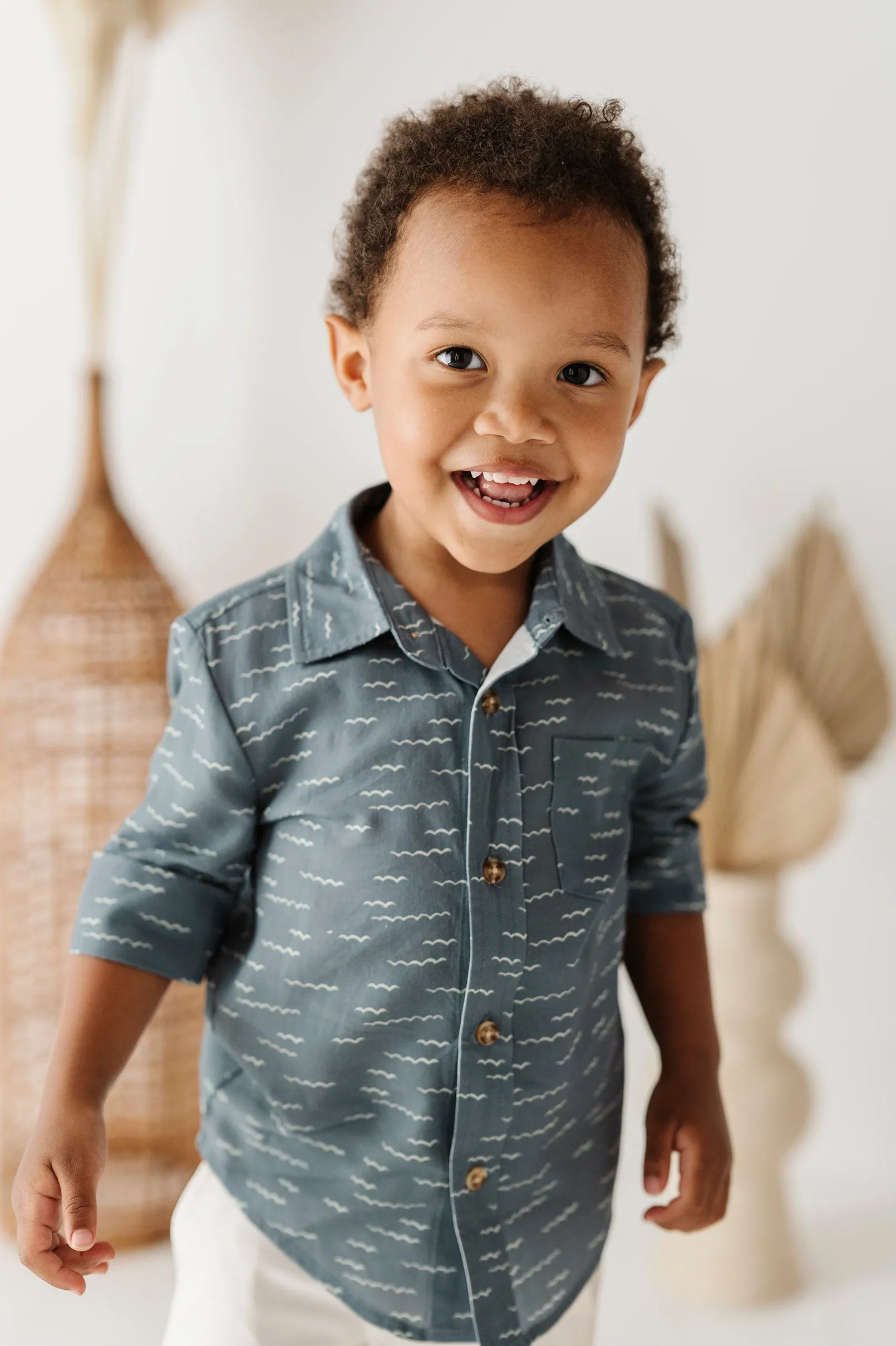 Boy's Button Up Shirt