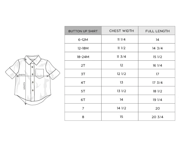Boy's Button Up Shirt