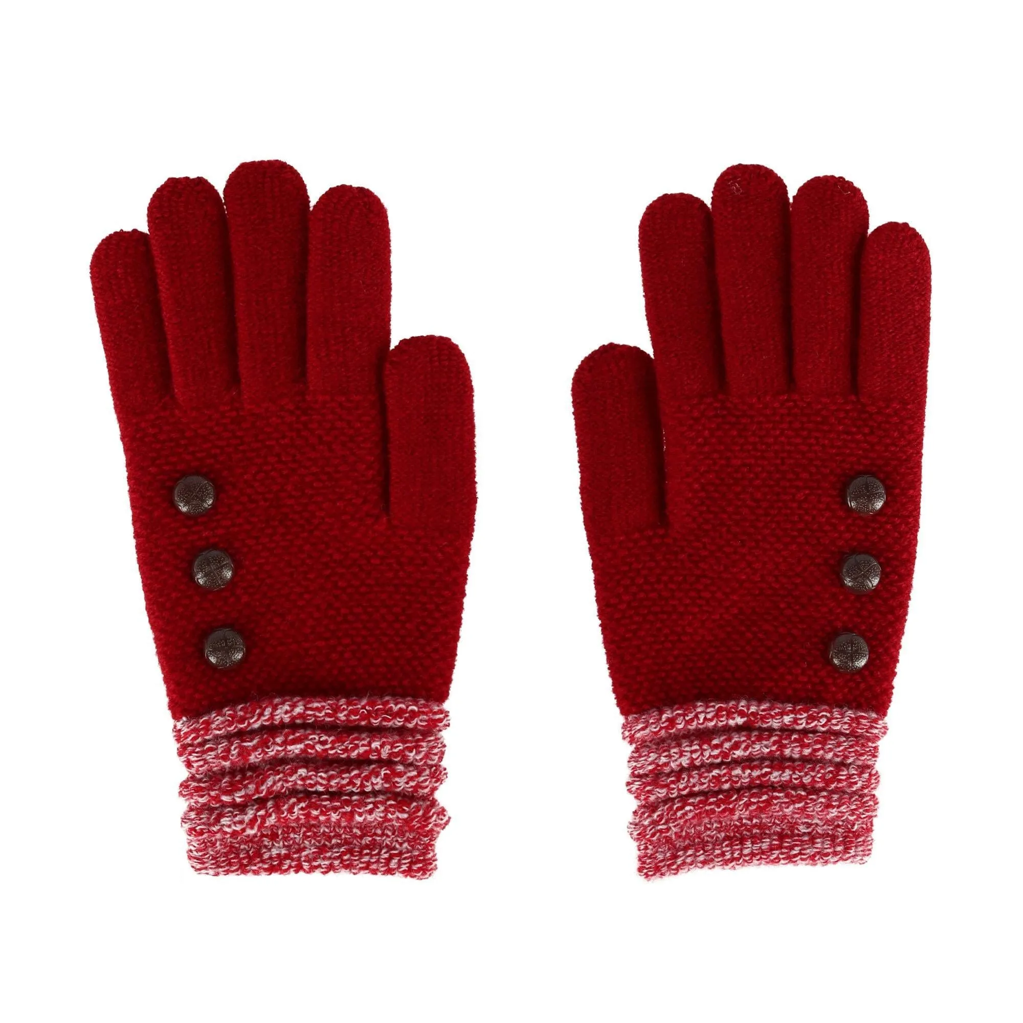 Britt's Knits Women's Ultra Soft Glove with 3 Button Design