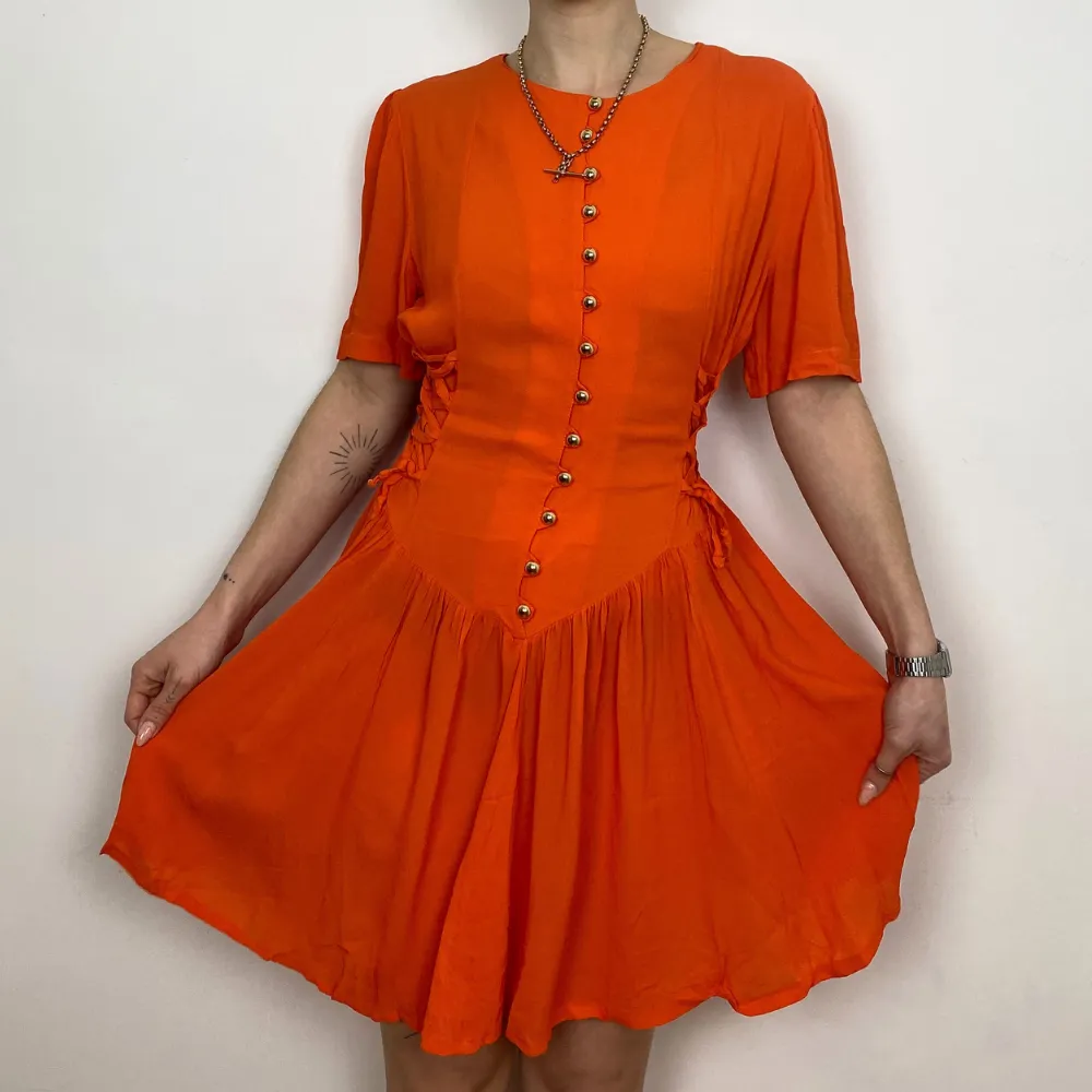 Button Up Mini Dress - MEDIUM