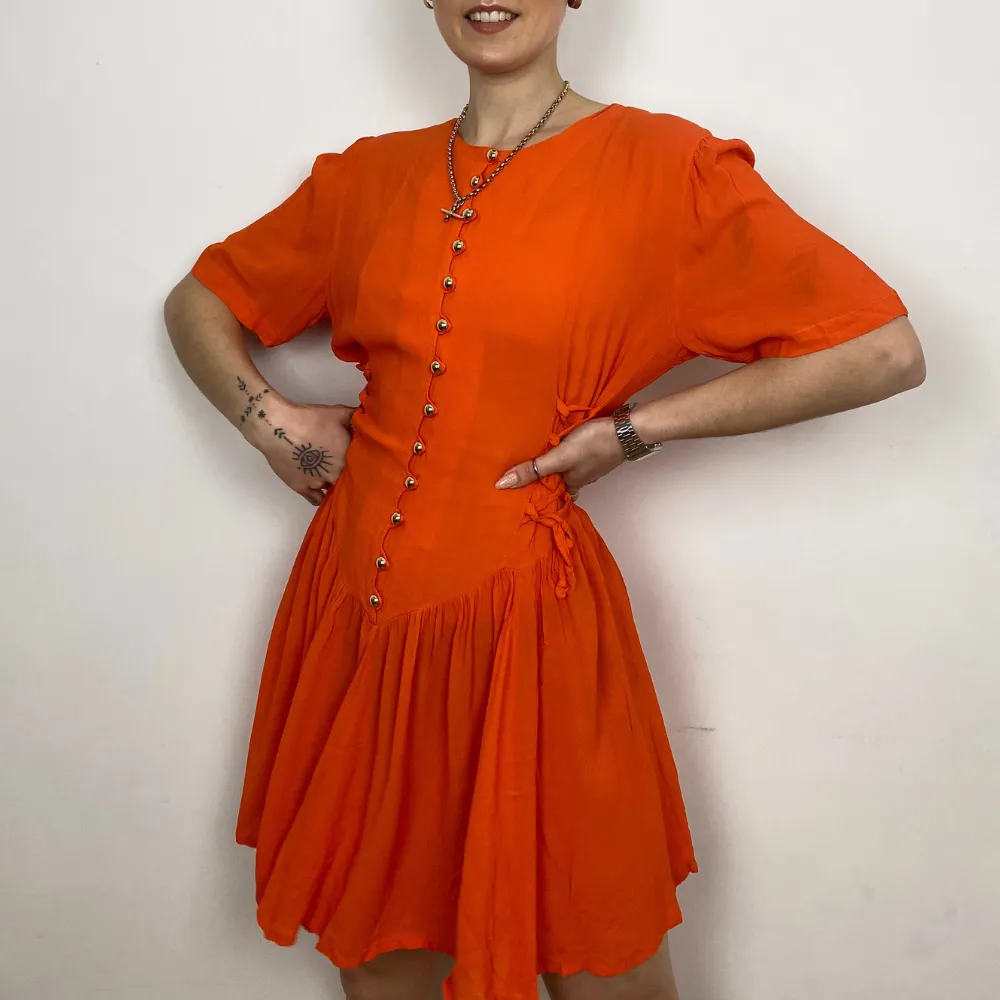 Button Up Mini Dress - MEDIUM