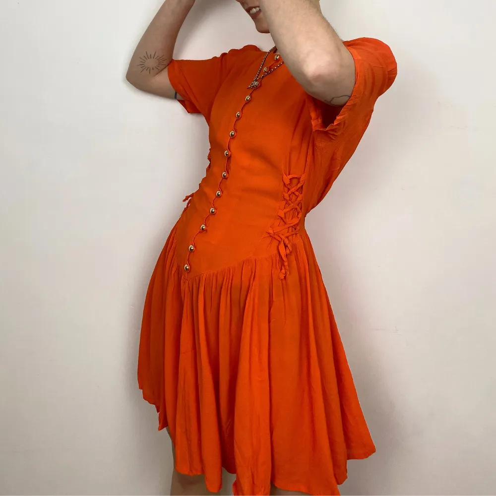Button Up Mini Dress - MEDIUM