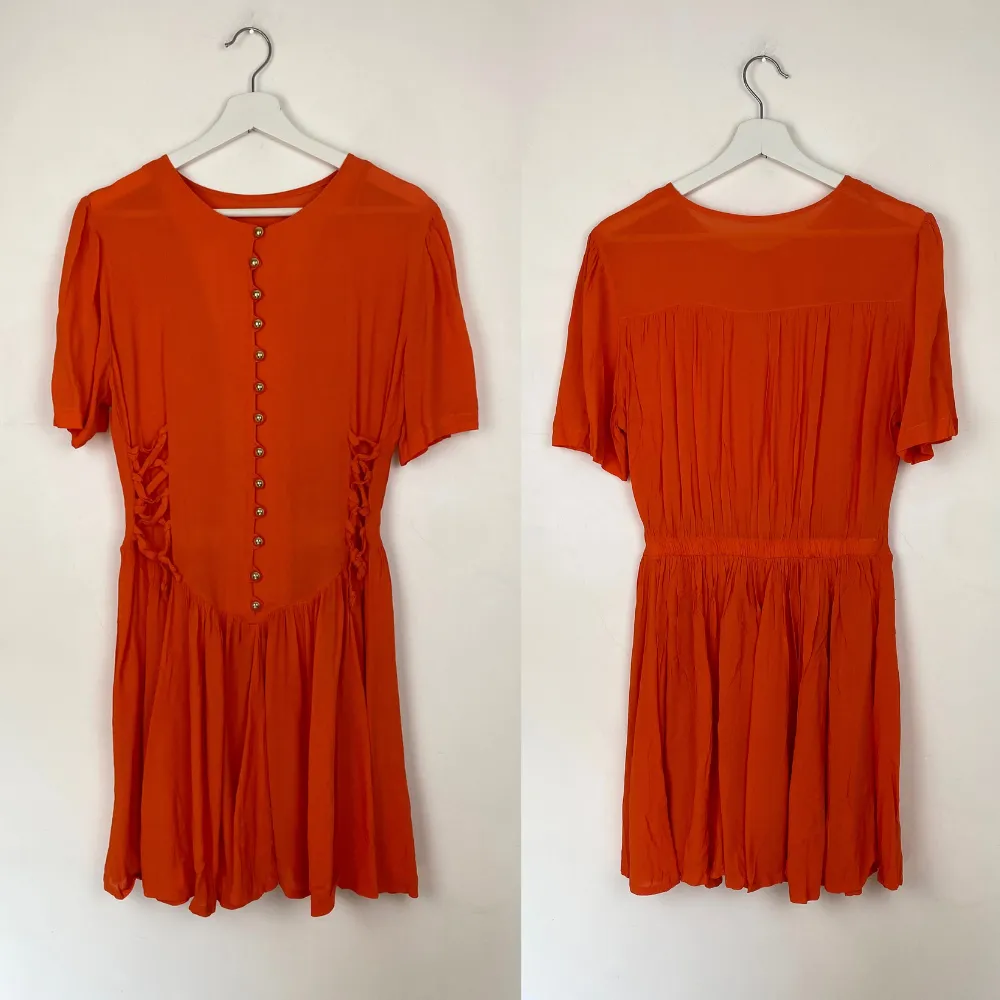 Button Up Mini Dress - MEDIUM