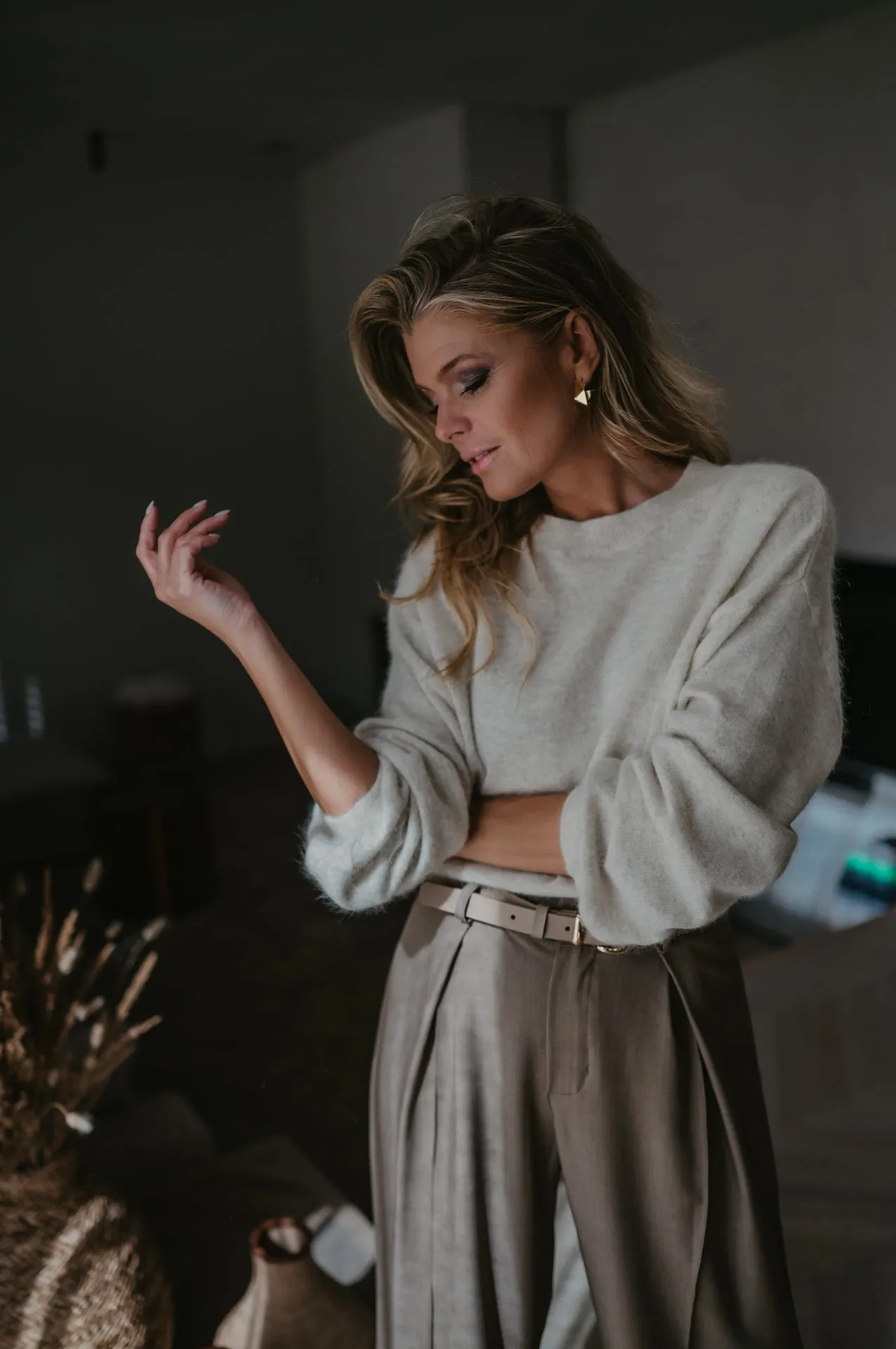 Feroce knit I Beige