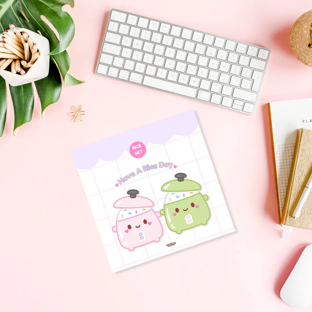 Have A Rice Day Art Print/Note Card