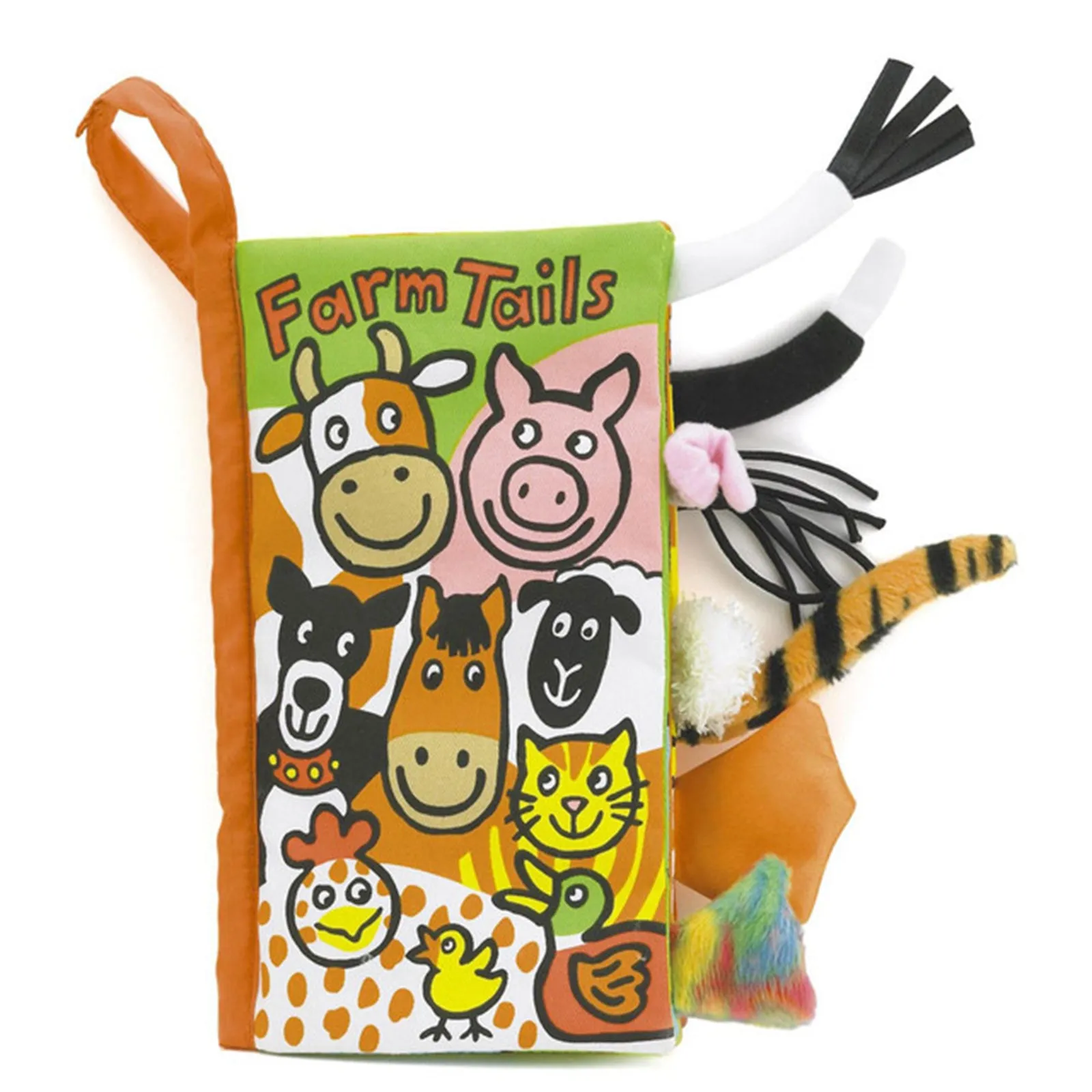 Jellycat Farm Tails Soft Activity Book