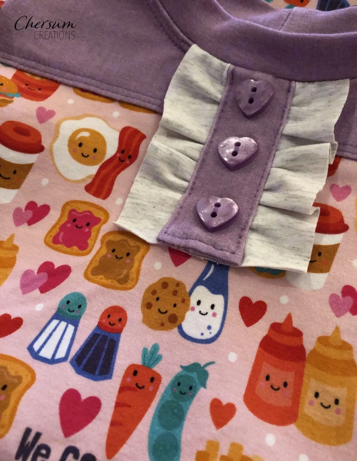 Jersey Knit Print | French Lavender Linen Look R2C1