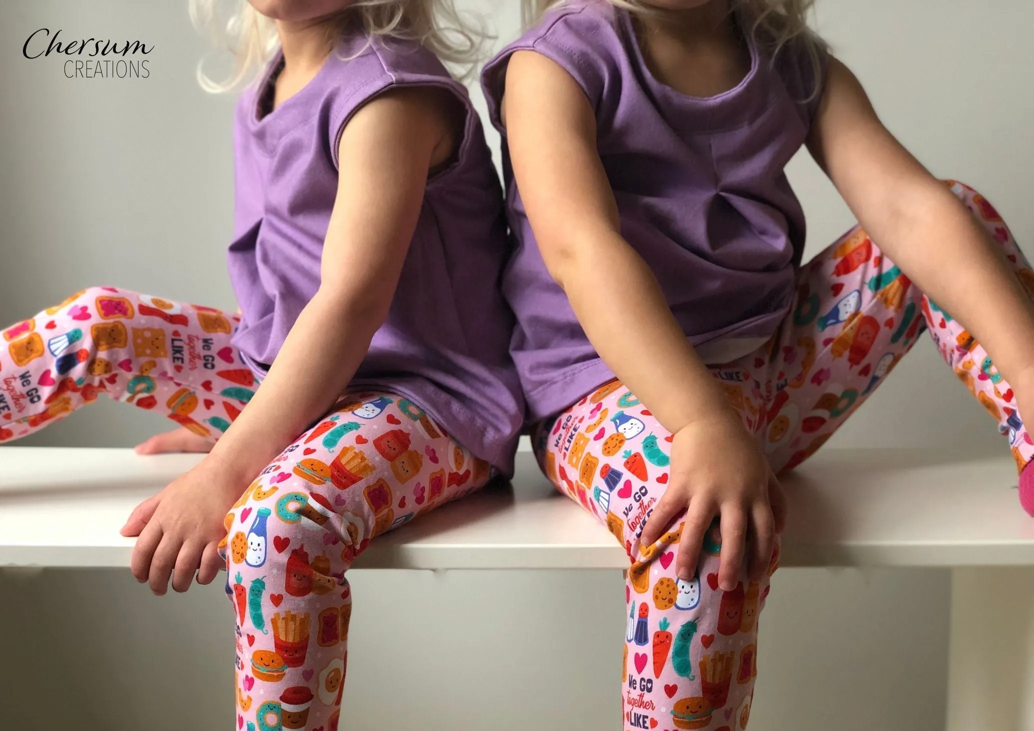 Jersey Knit Print | French Lavender Linen Look R2C1