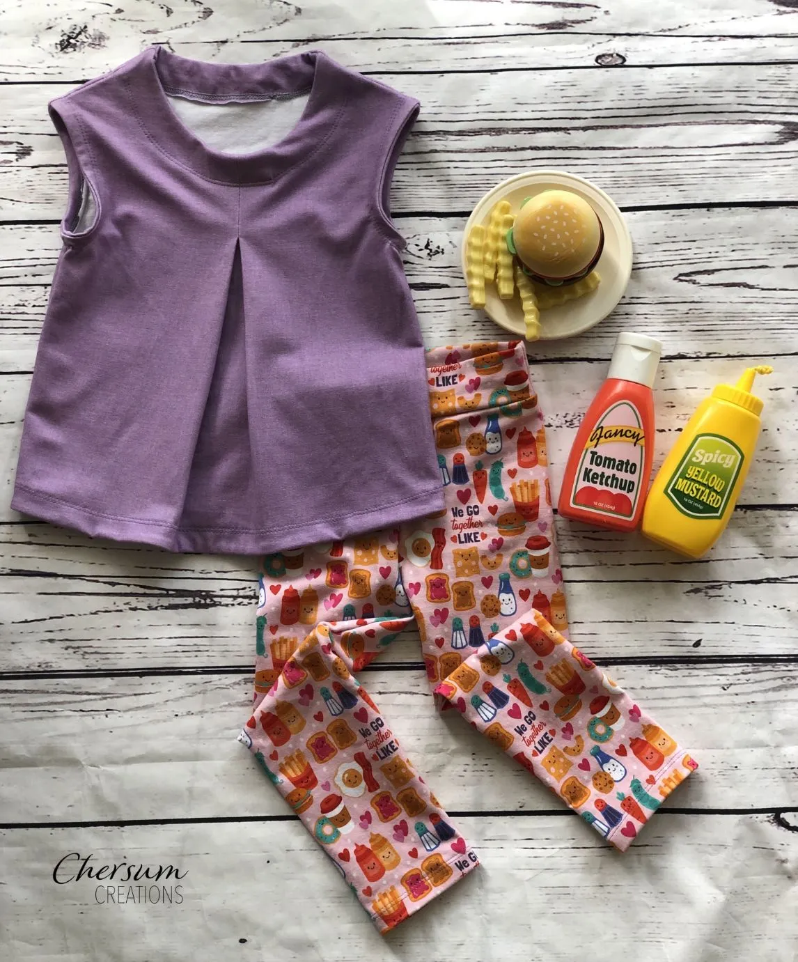 Jersey Knit Print | French Lavender Linen Look R2C1