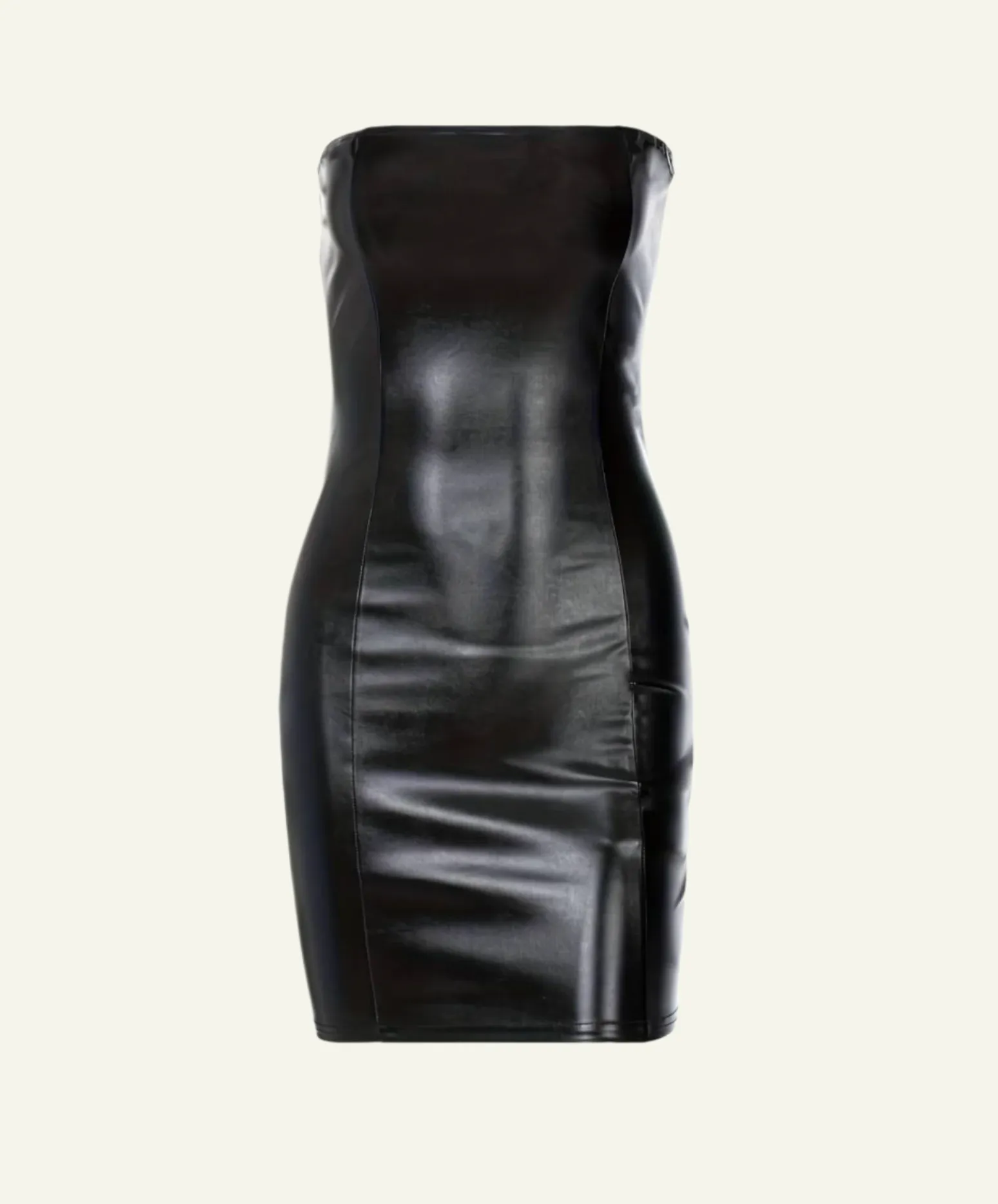 Leather Tube Dress