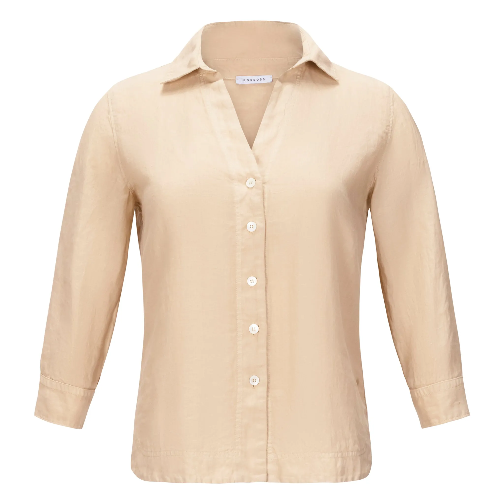 Linen Shirt - Beige