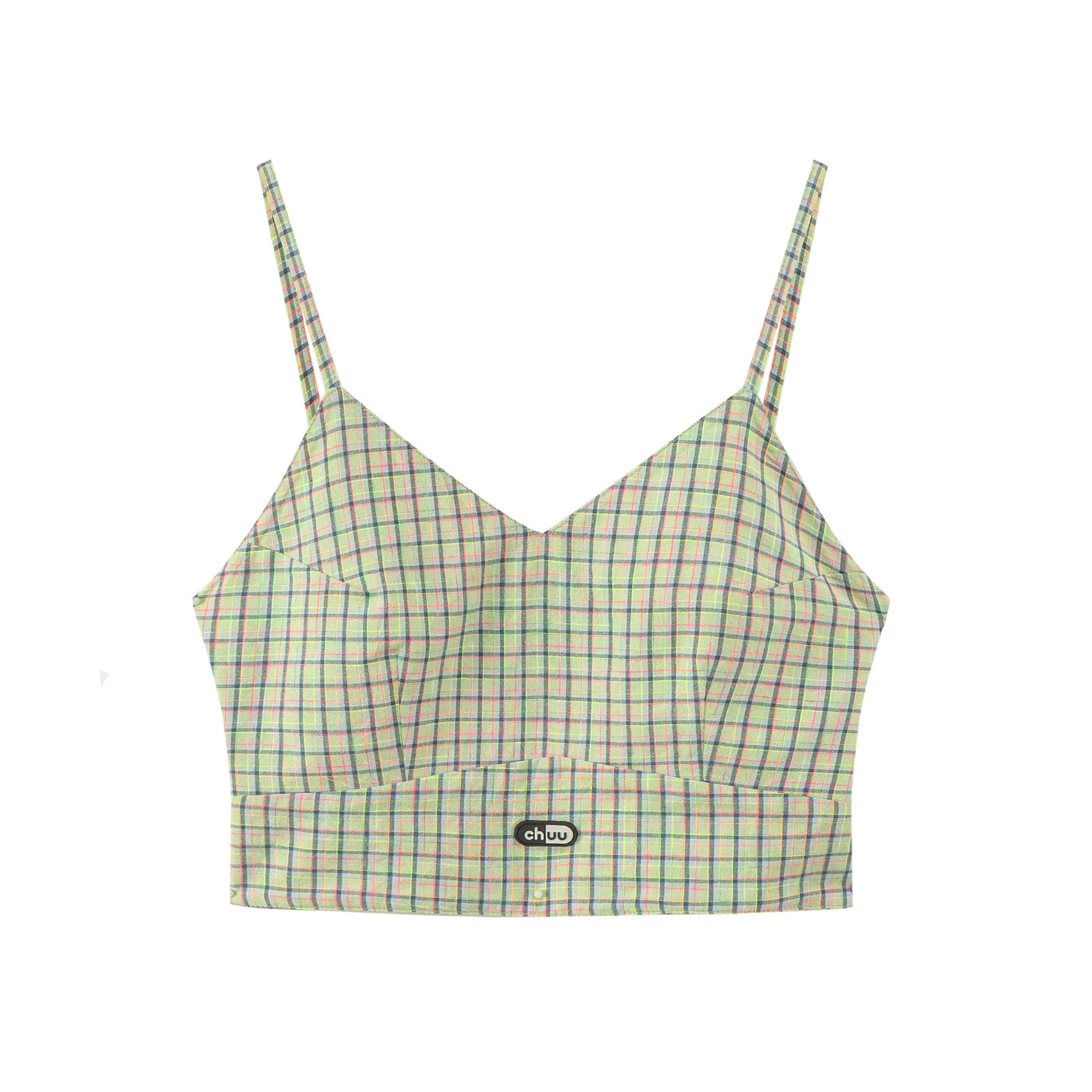 Lovely Check Cami Top