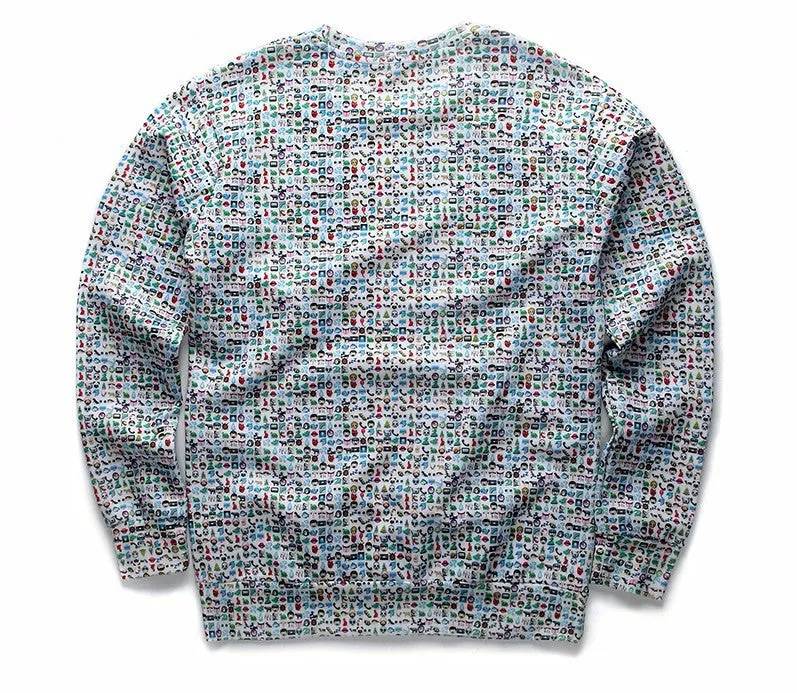 Men's Emoji Heart Eye's Sweater