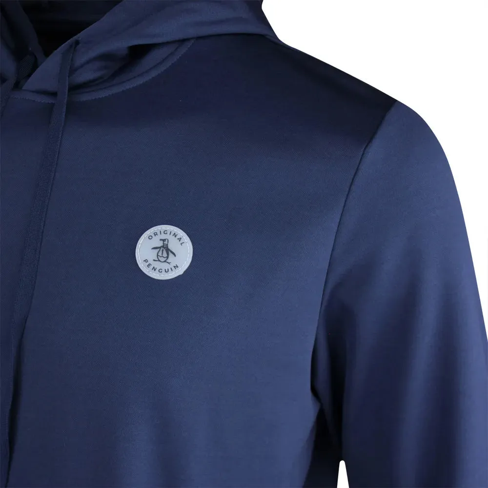 Original Penguin Mens Golf Performance Hoodie Pullover - BLACK IRIS
