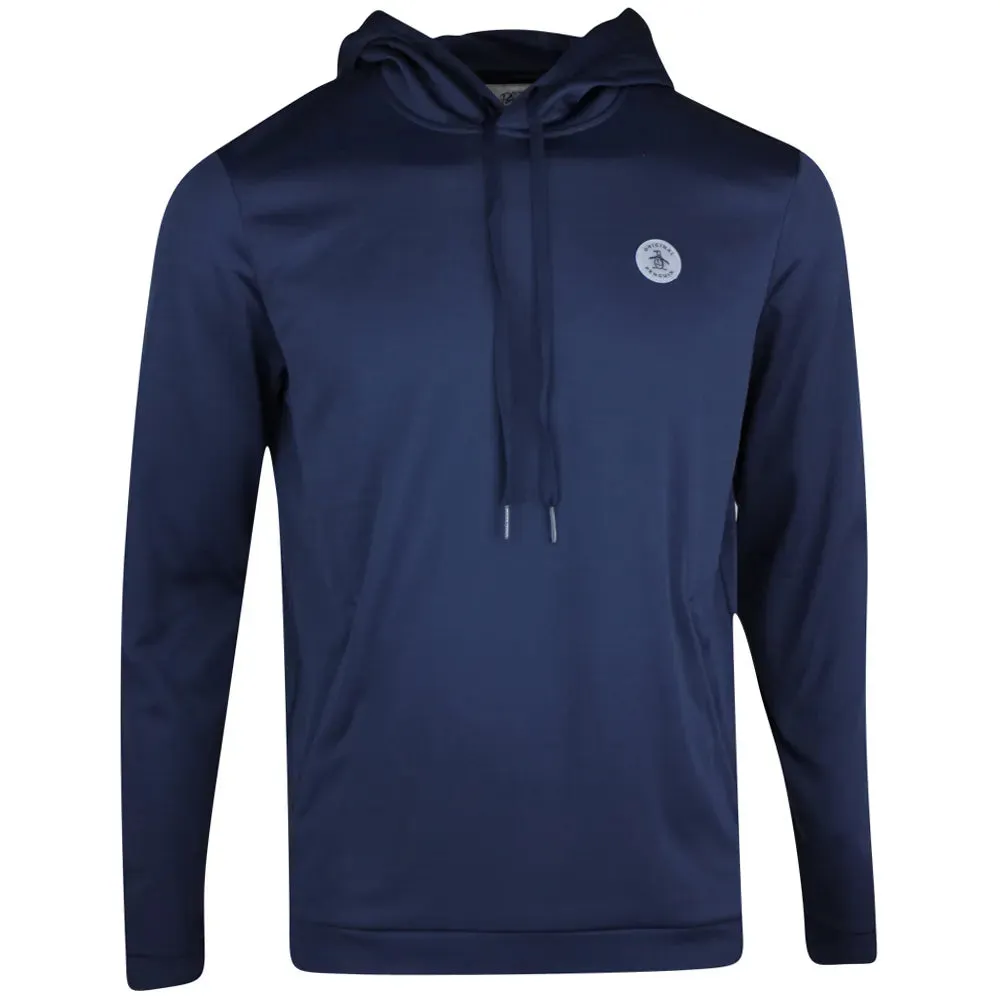 Original Penguin Mens Golf Performance Hoodie Pullover - BLACK IRIS