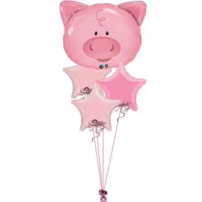 Playful Pig Shape Bunch