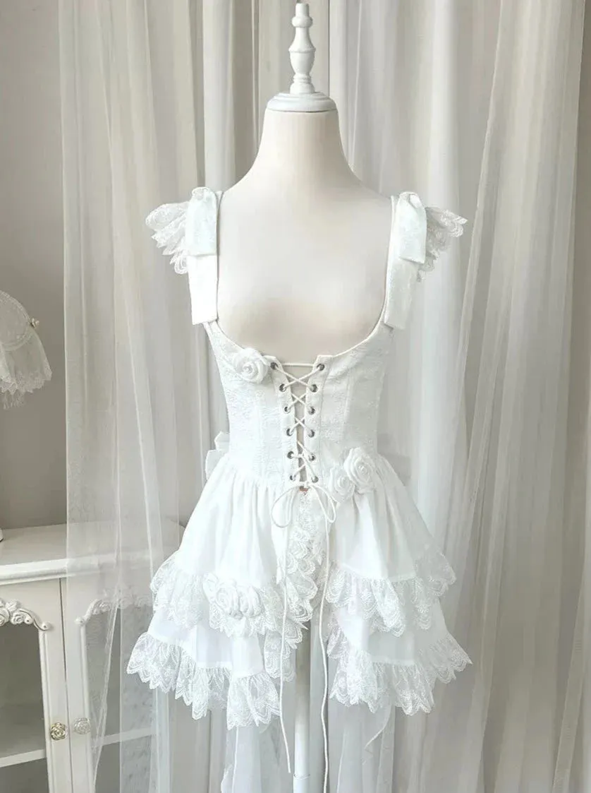 Rose Gorgeous Short Dresses Wedding