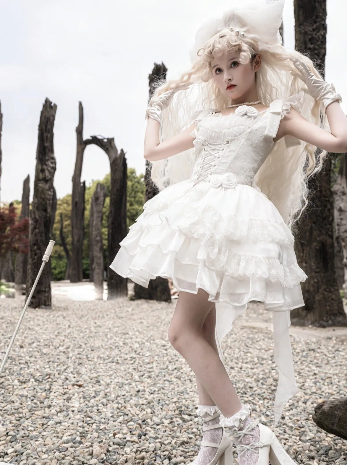 Rose Gorgeous Short Dresses Wedding