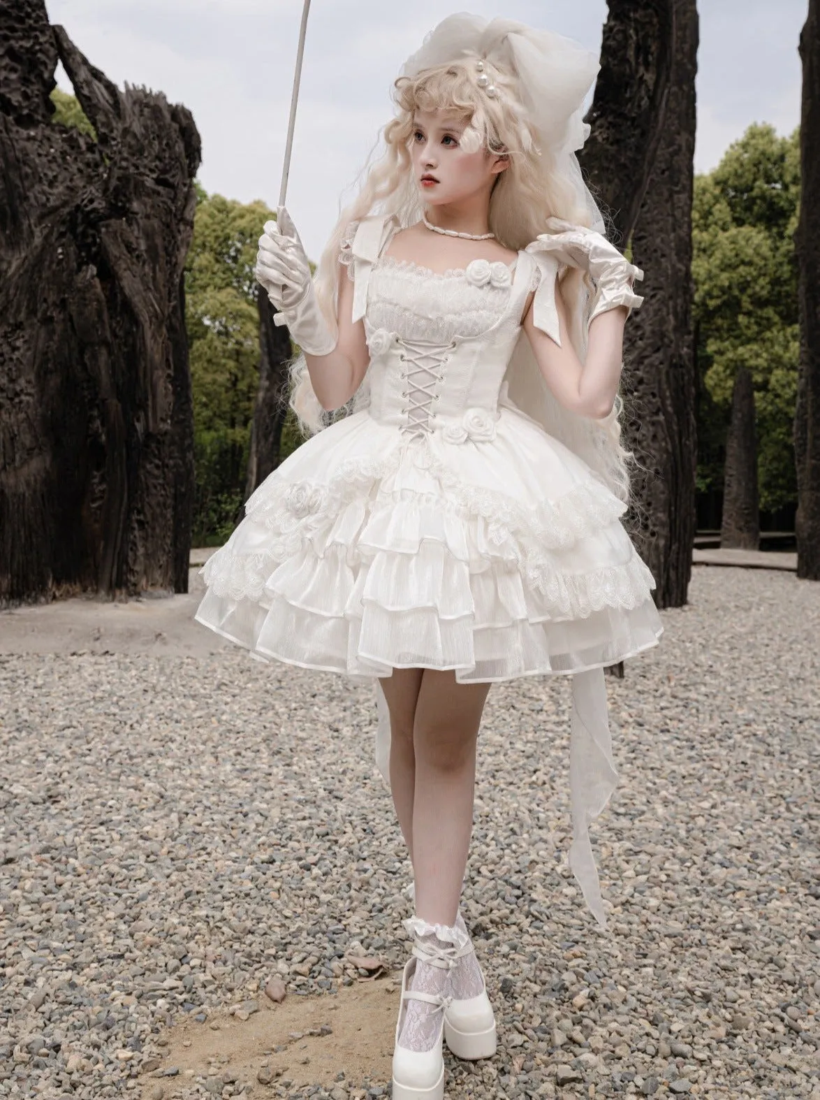 Rose Gorgeous Short Dresses Wedding