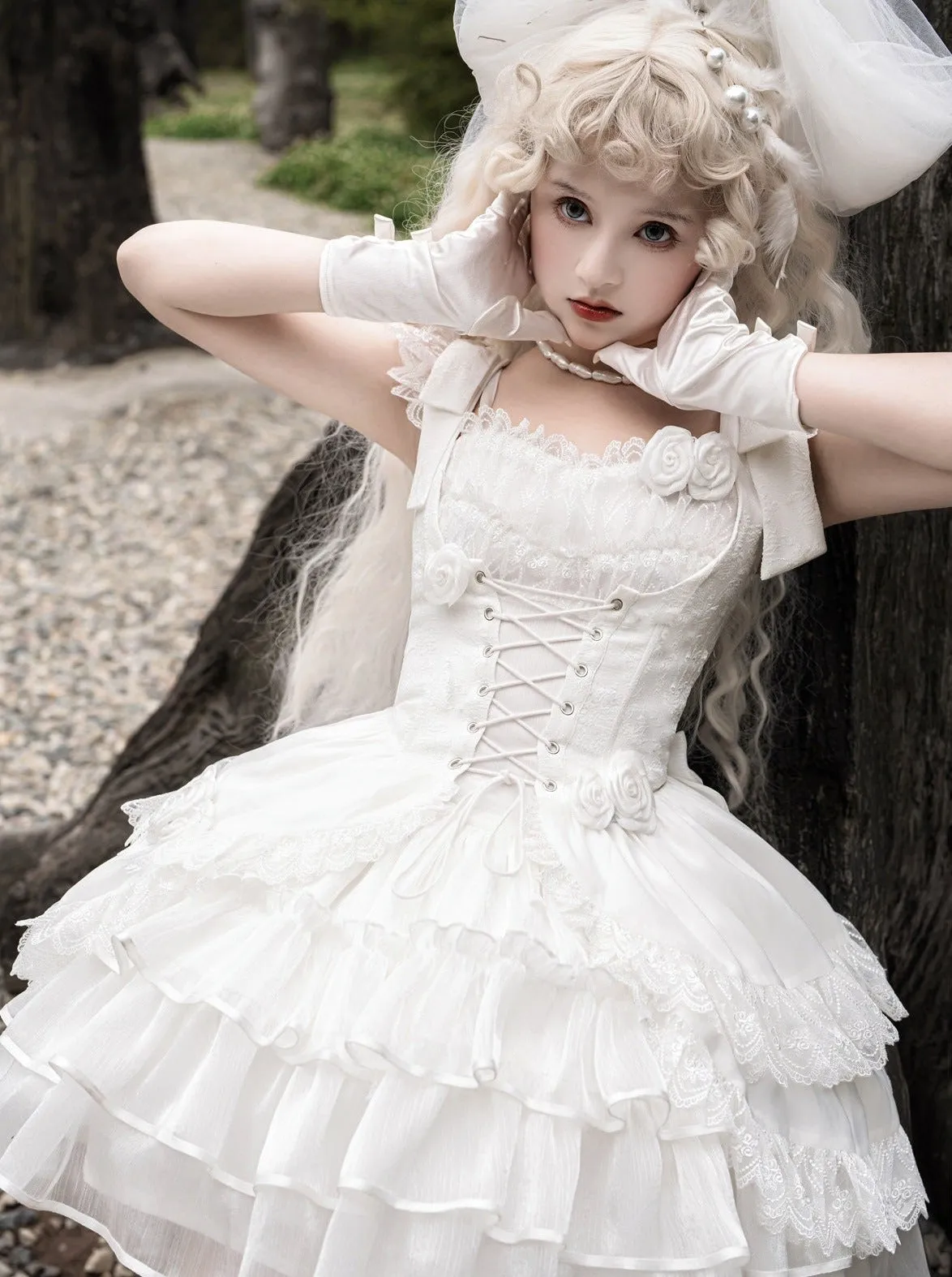 Rose Gorgeous Short Dresses Wedding