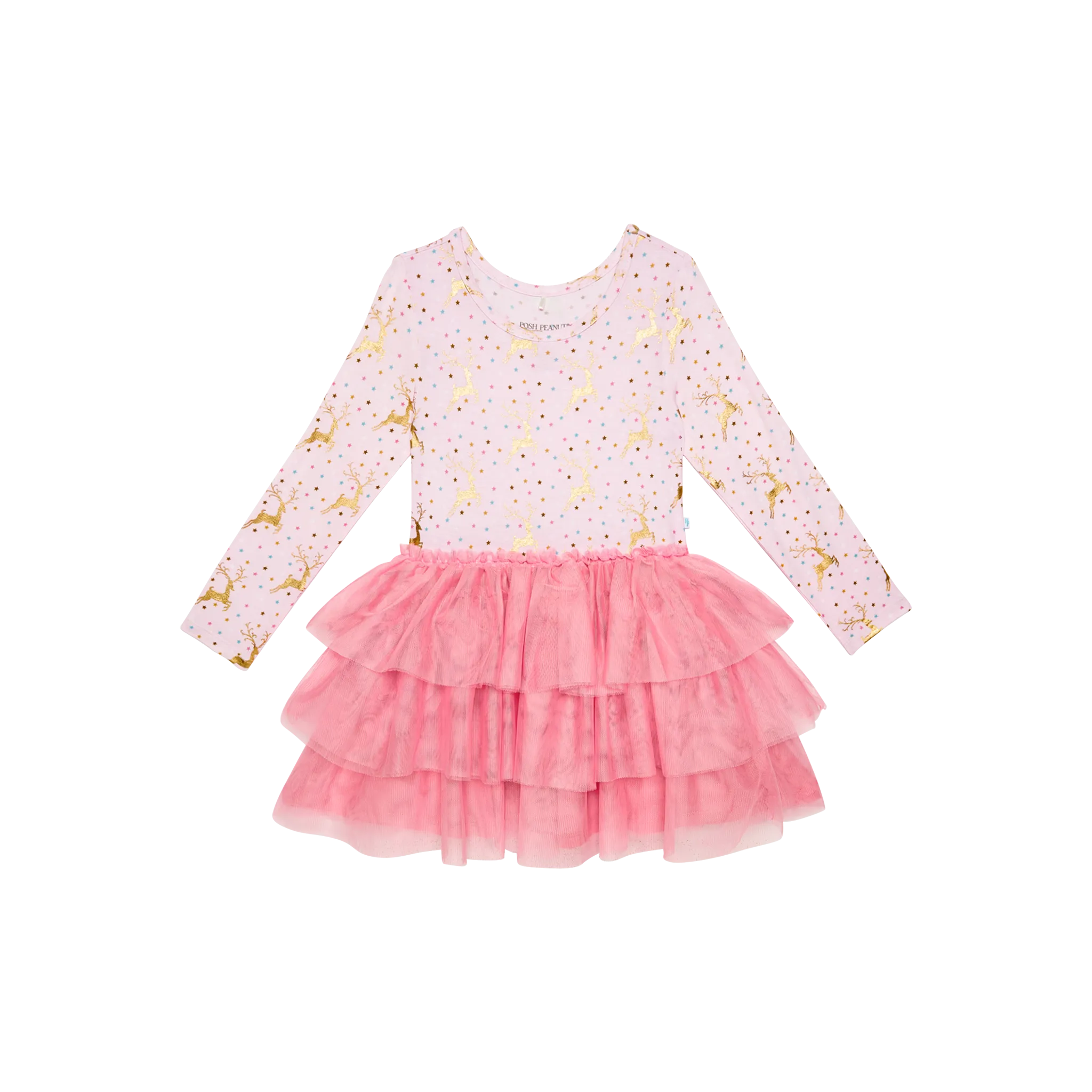 Ryleigh - Long Sleeve Tulle Dress