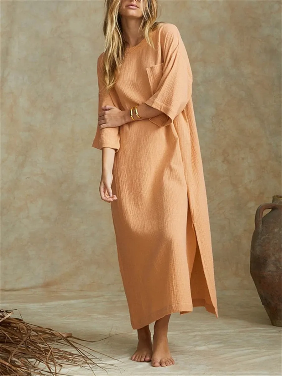 Simple Casual Loose Comfortable Dress