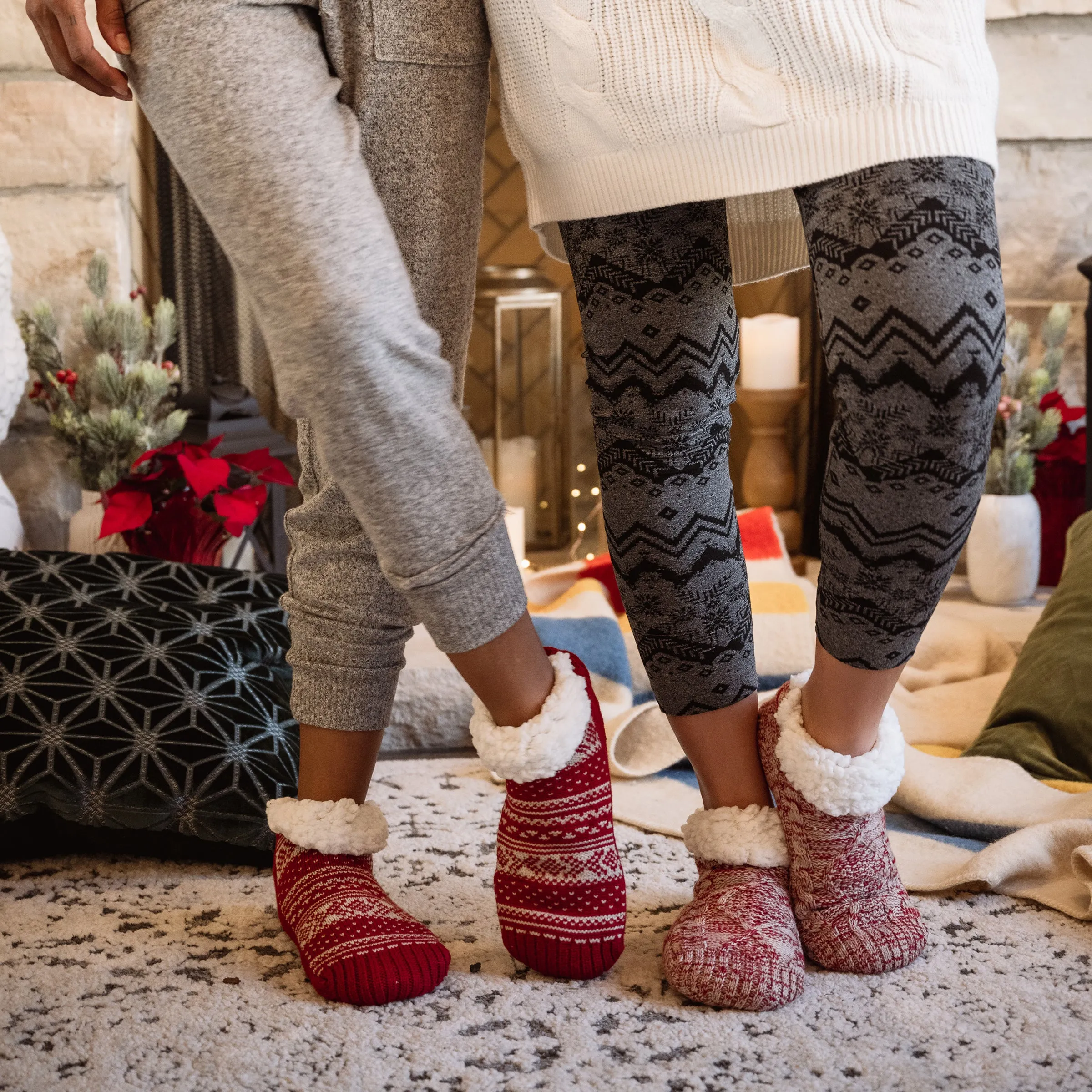 Women's 2 Pair Pack Shortie Cabin Socks